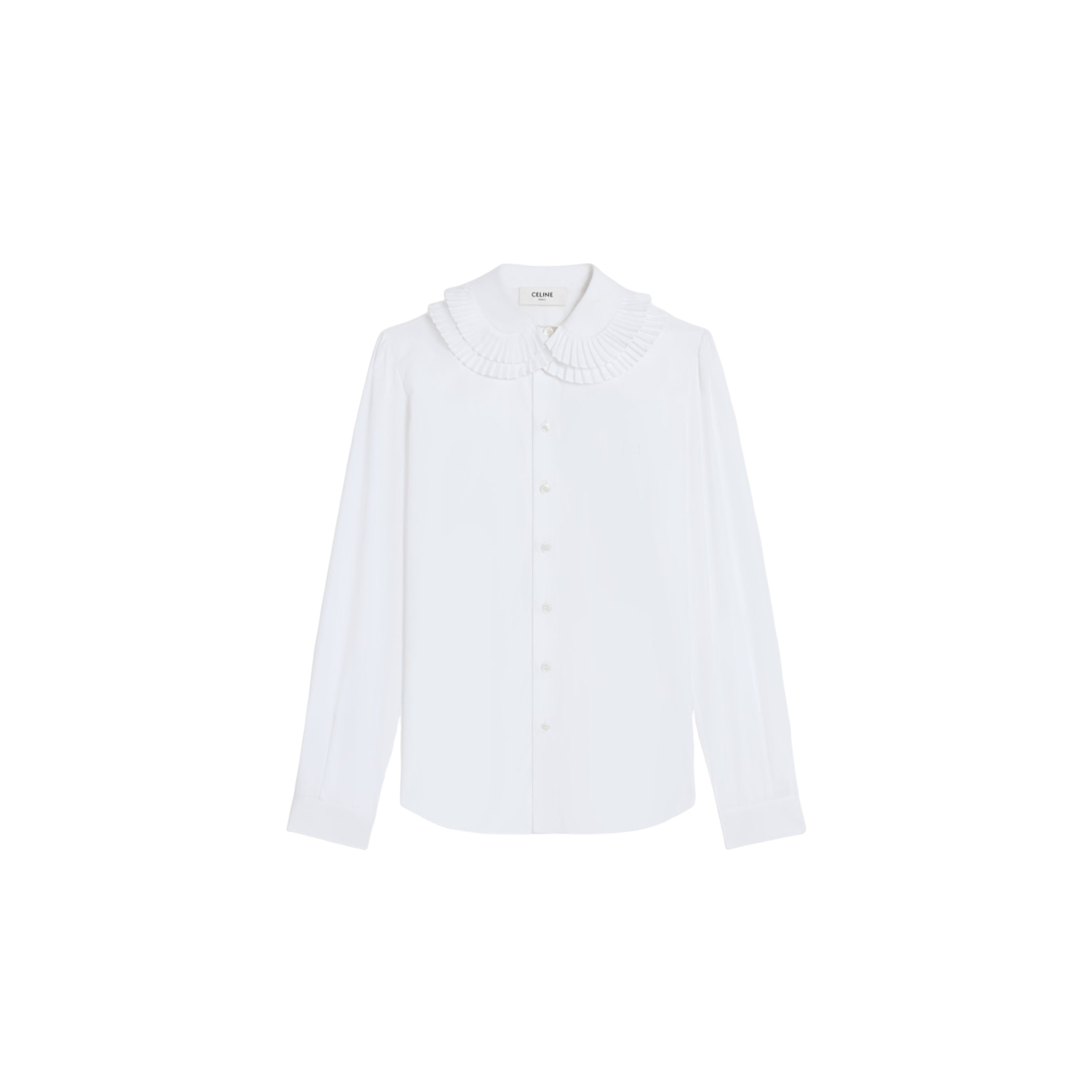CELINE SHIRT IN COTTON POPLIN RC07T0T01.01BC